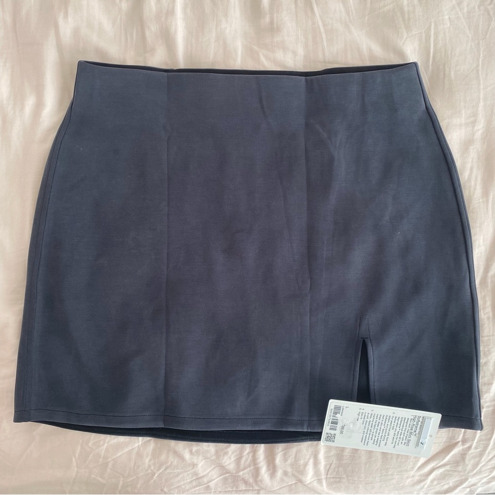 Lululemon Softstreme High Rise Mini Skirt